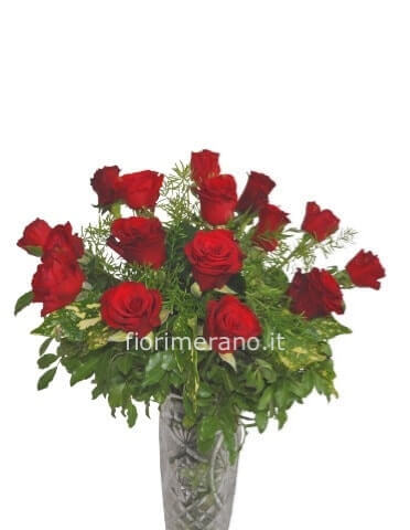 Bouquet roselline rosse